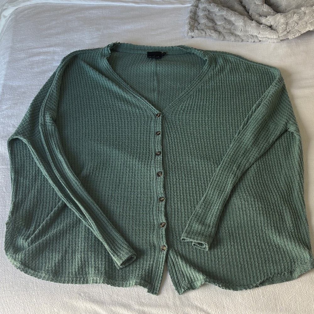 Urban Outfitters Sage Green Cardigan